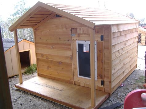 metal kennel a dog house|insulated dog house for large.